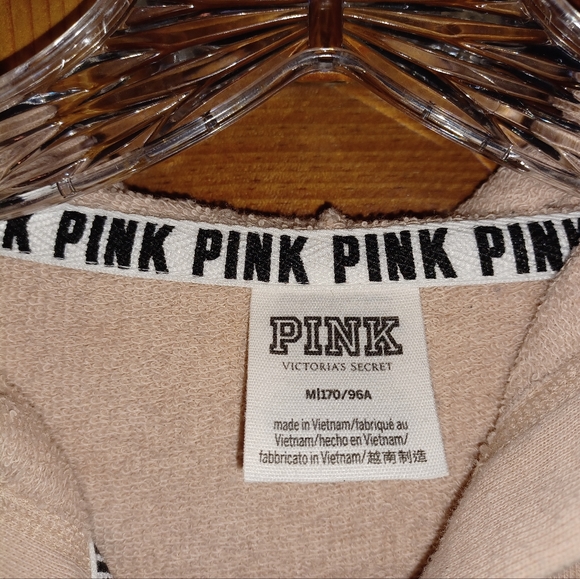 Pink by Victoria Secret Long Sleeve Zipup Jacket Size M - Picture 4 of 5